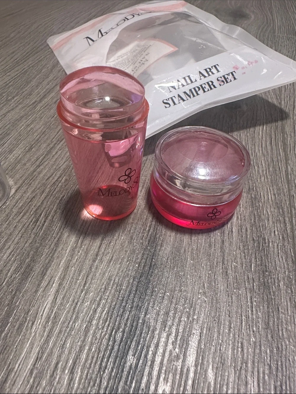 Melody Susie Pink Nail Art Stamper Set